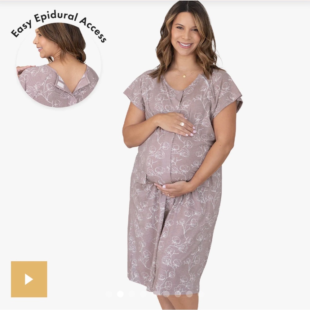 Kindred Bravely Labor/Delivery Gown: XL/XXL
